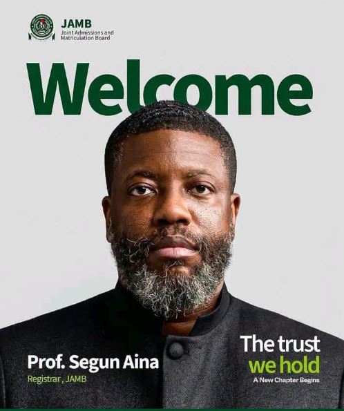 JAMB Registrar Segun Aina